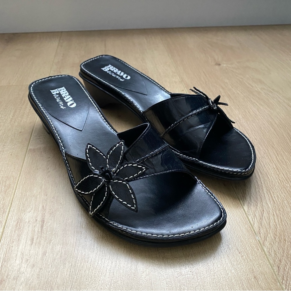 Y2K Black Kitten Heels